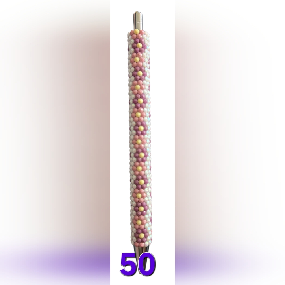 Multicolor Rhinstone Pen - Picture 2 of 4